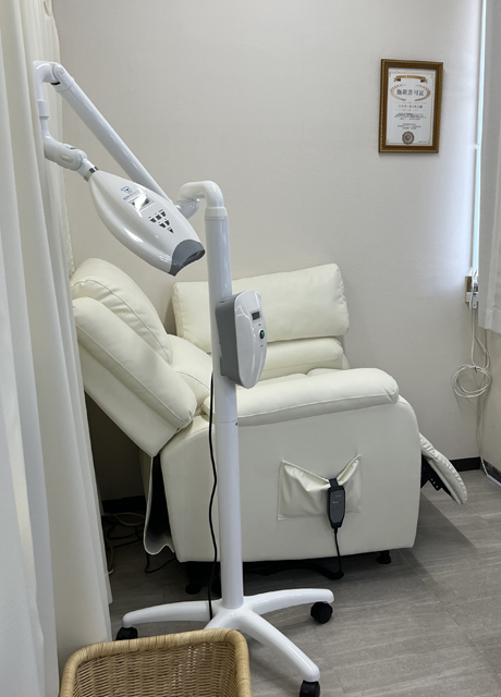 男性用ホワイトニングルーム